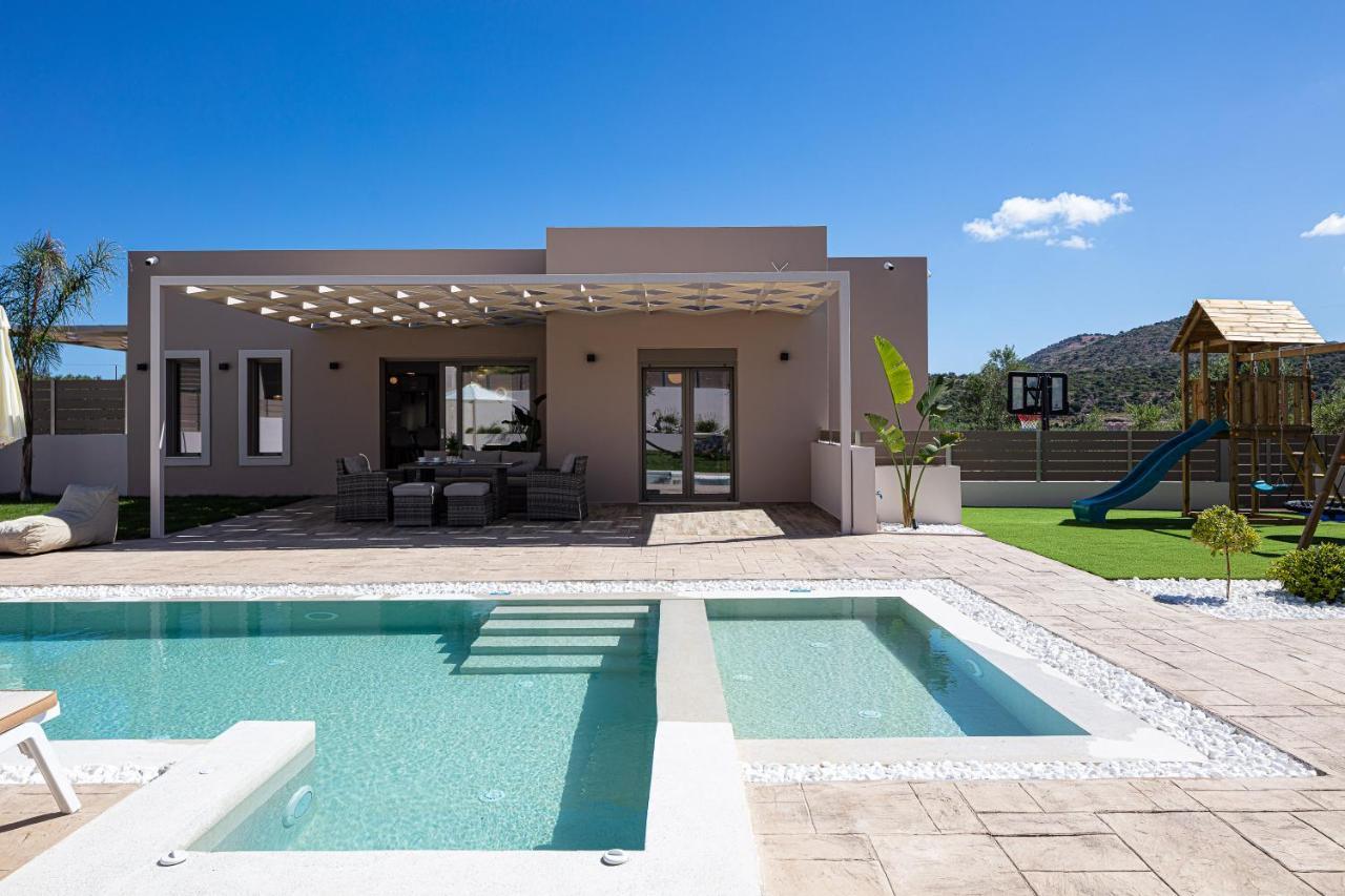 Koin Villa Sunrise, With Heated Pool & Whirlpool Pérama Kültér fotó